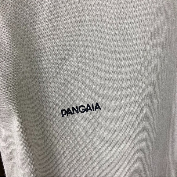 PANGAIA Organic Cotton Long Sleeve T-Shirt With C-FIBER™ - Stone - Picture 11 of 12